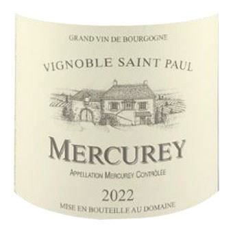 Image secondaire de Vignoble Saint Paul 2022 - Vin Rouge Mercurey de Bourgogne 75cl
