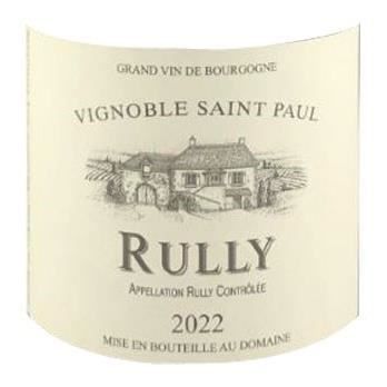 Image secondaire de Vignoble Saint Paul 2022 - Vin Blanc de Bourgogne AOC Rully 75cl