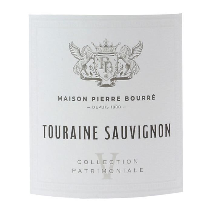 Image secondaire de Vin Blanc Touraine Sauvignon Maison Pierre Bourré - 75cl