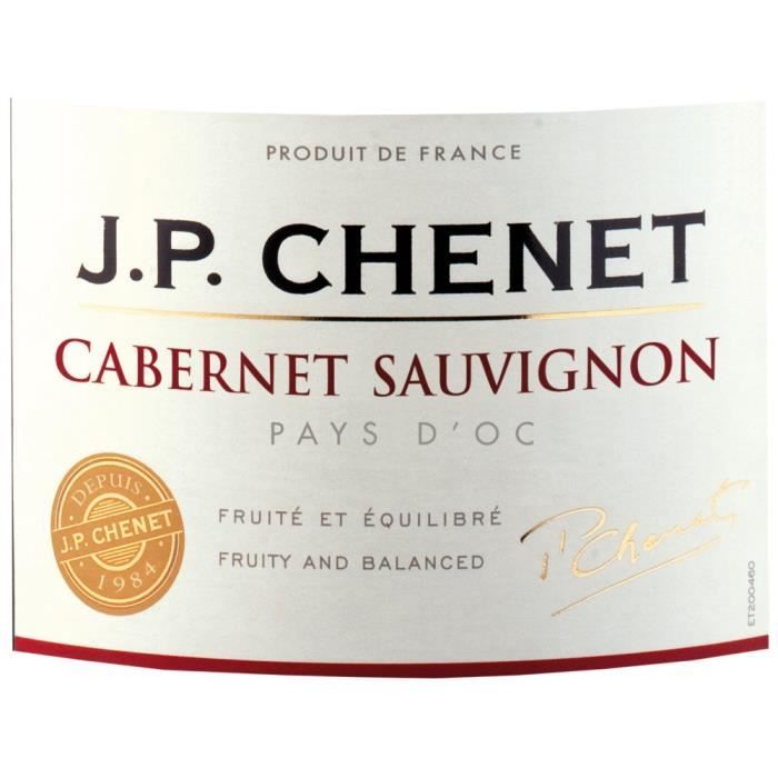 Image secondaire de JP Chenet Cabernet Sauvignon - Vin rouge du Languedoc-Roussillon