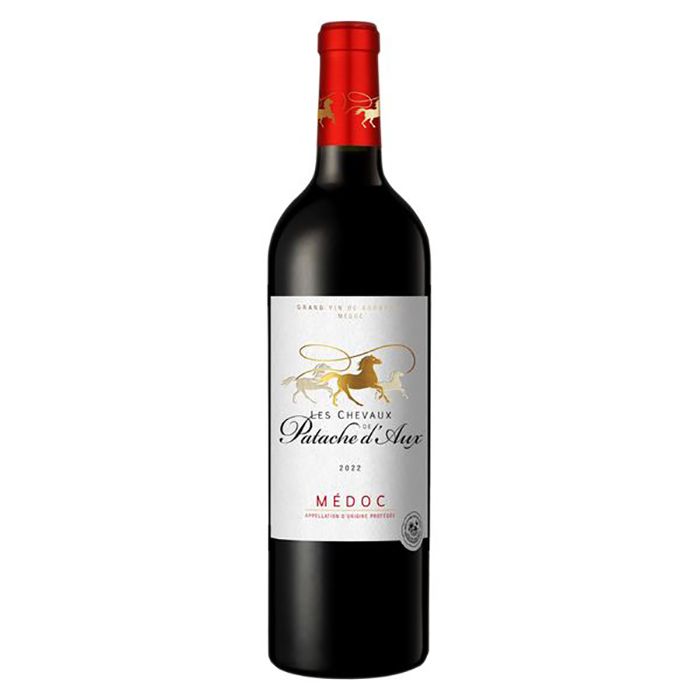 Vin Rouge Médoc Chevaux de Patache d'Aux 2022 - 75 cl