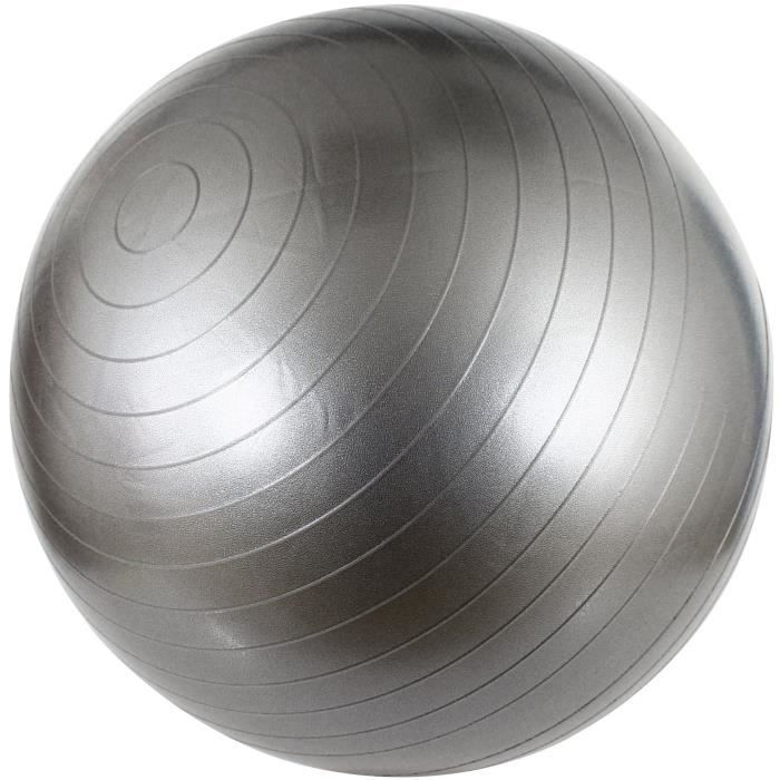 AVENTO Swiss ball M - 65 cm - Gris