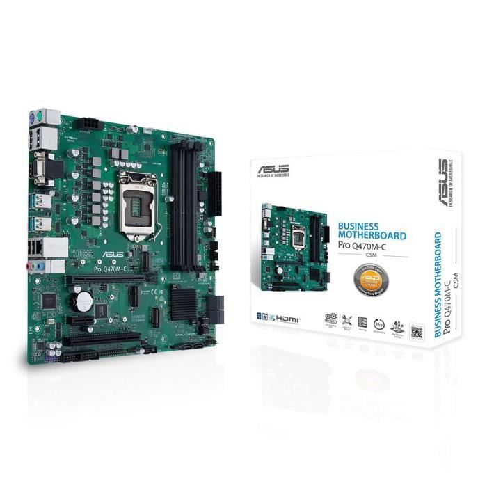 ASUS Carte Mere PRO Q470M-C/CSM