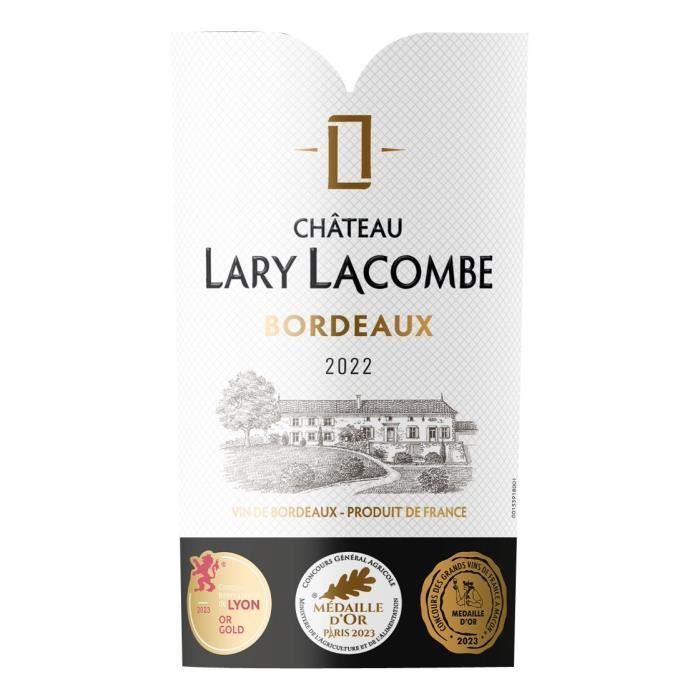 Château Lary Lacombe 2019 Bordeaux - Vin rouge de Bordeaux