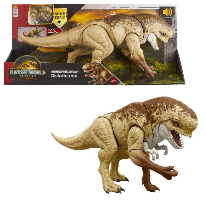 Jurassic World - Distortus rex Ultimate Battle Action Figure - 56 cm - JGB58