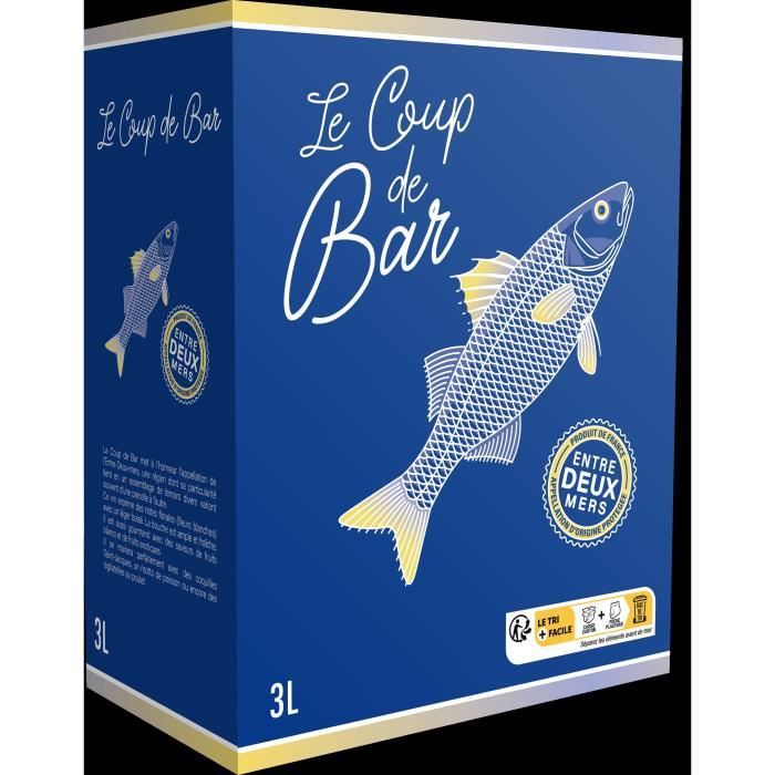 Image secondaire de Bag in Box 3 litres Le Coup de Bar Entre Deux Mers - Vin blanc de Bordeaux