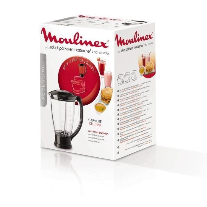 MOULINEX Bol Blender pour Robot MasterChef  Gourmet - XF634BB1