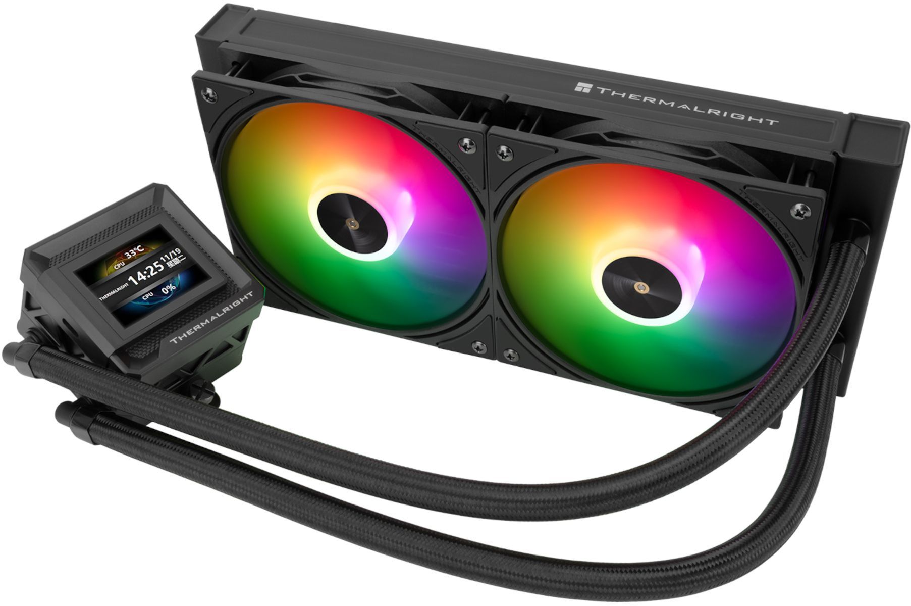 Watercooling AIO THERMALRIGHT Frozen Warframe 240 SE ARGB Noir