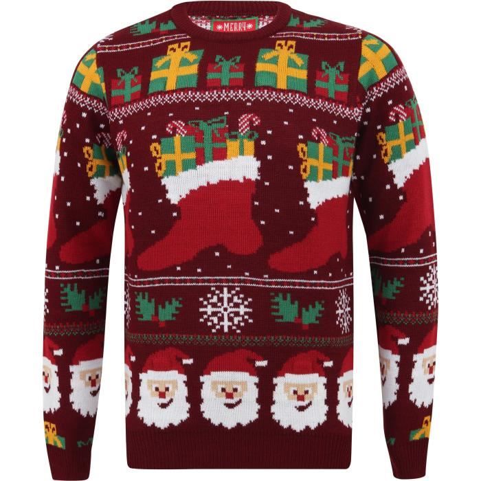 Pull de Noël Jacquard S