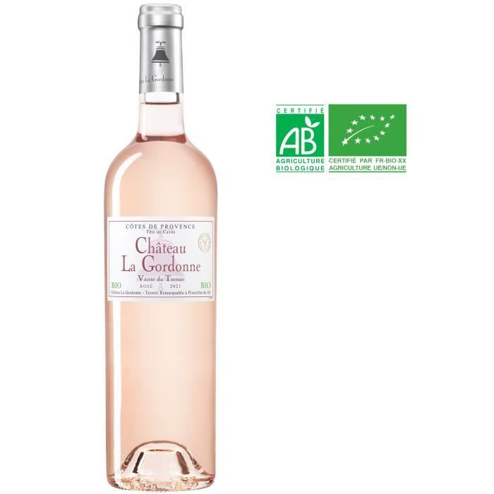 Château La Gordonne Vérité du Terroir  Côtes de Provence - Vin rosé de Provence - Bio