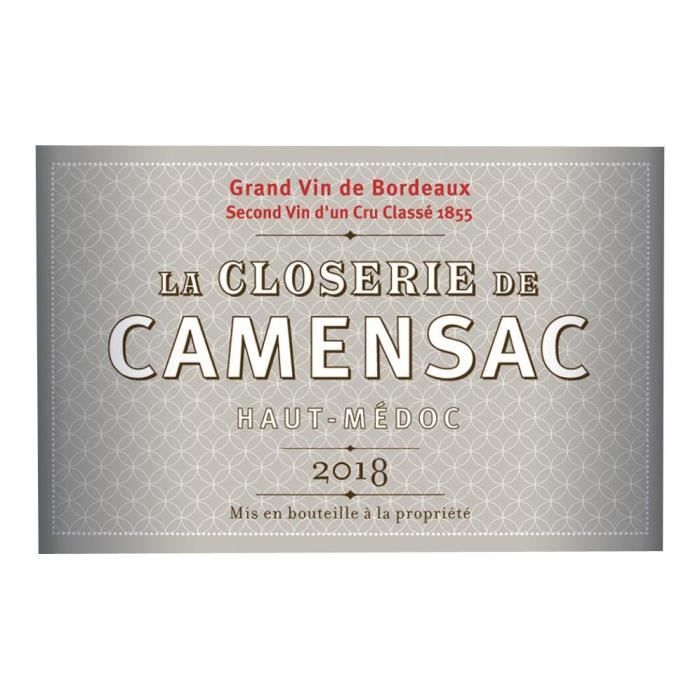 Image secondaire de Closerie de Camensac 2017 - Vin Rouge Haut-Médoc de Bordeaux