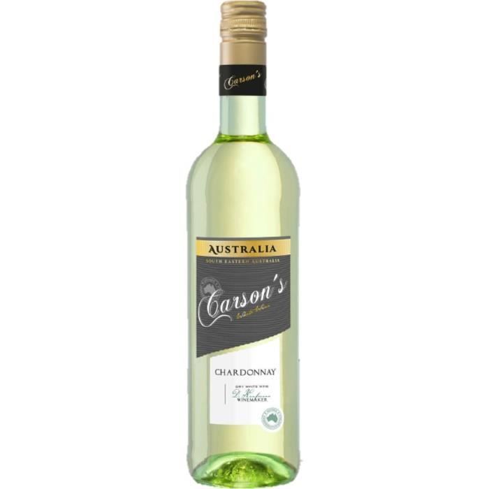 CARSON'S Chardonnay Vin d'Australie - Blanc - 75 cl