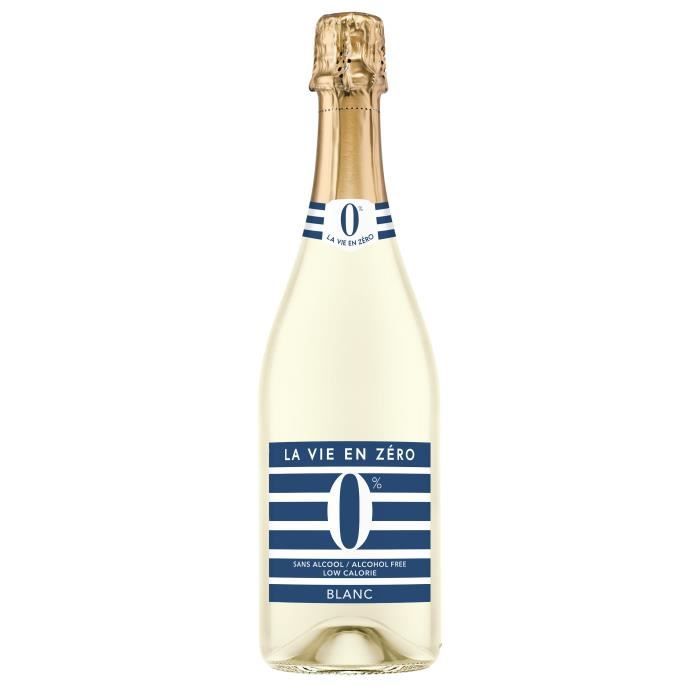 La vie en zéro - Boisson à base de vin sans alcool - Blanc