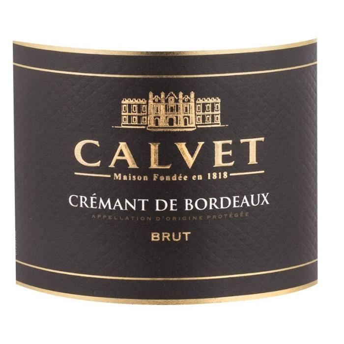 Image secondaire de Calvet Crémant de Bordeaux Brut 2023 - Vin Blanc Éclatant