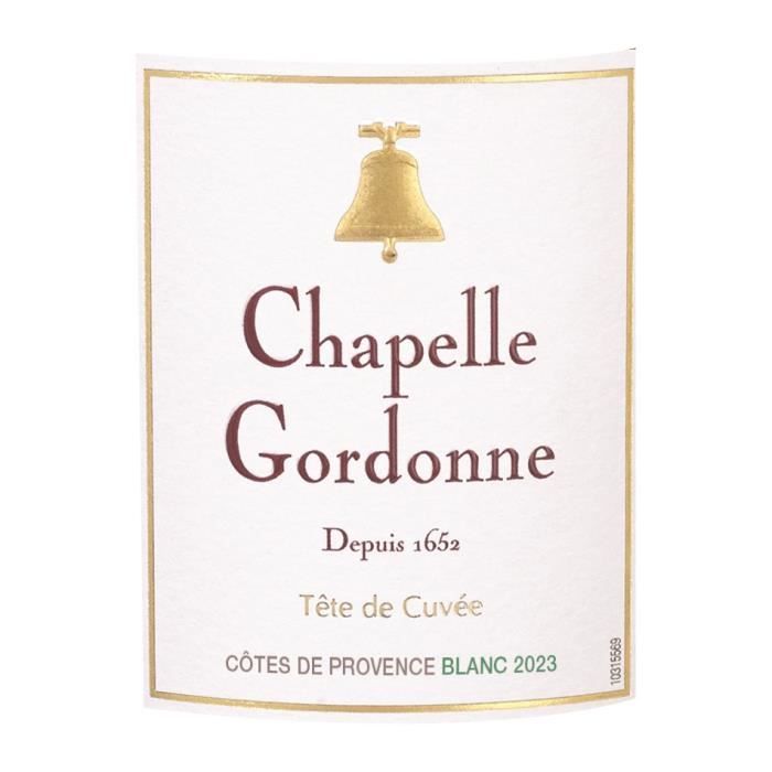 Image secondaire de Chapelle Gordonne 2023 Côtes de Provence - Vin blanc de Provence - Bio