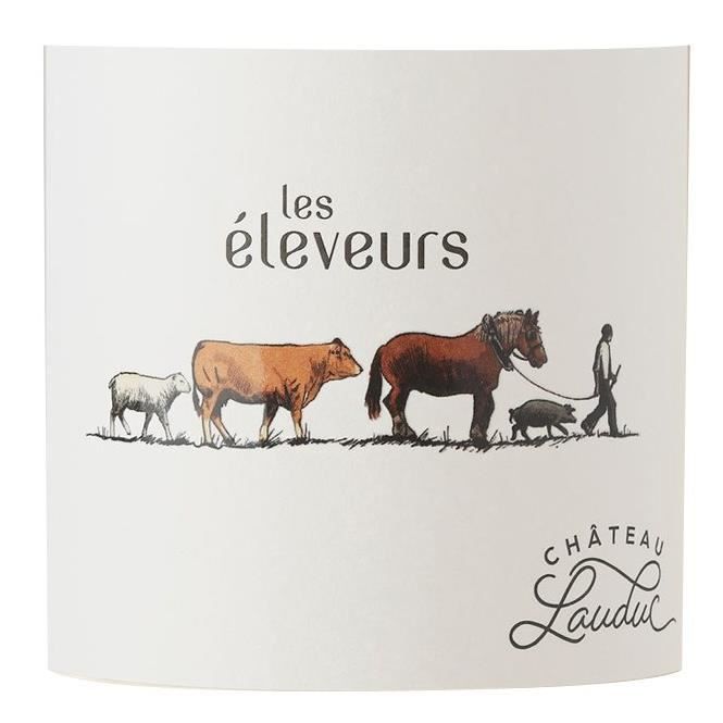Image secondaire de Château Lauduc Les Éleveurs 2024 - Vin Blanc Bio d'Entre-deux-Mers