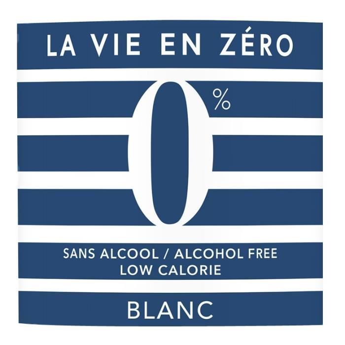 Image secondaire de La vie en zéro - Boisson à base de vin sans alcool - Blanc