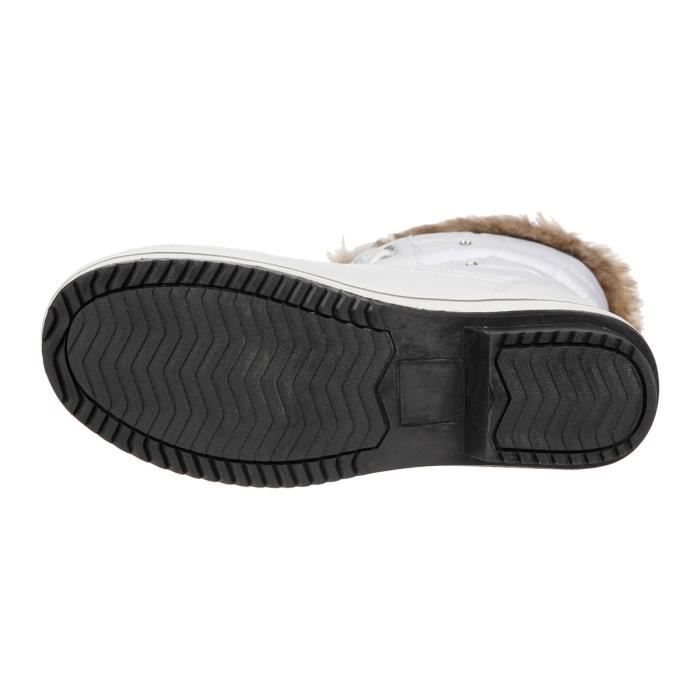 TEDDY SMITH Apres-Ski Montreal High Boot - Femme - Blanc