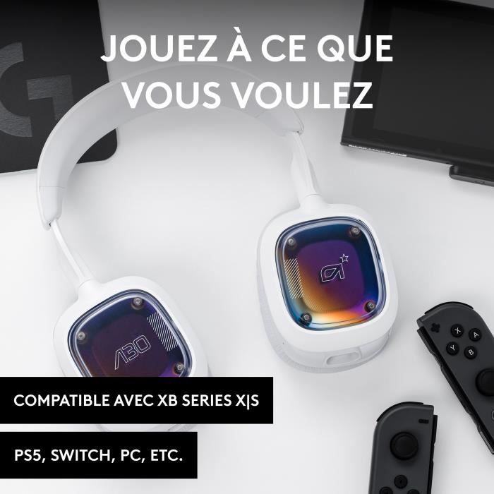 Casque Gaming sans fil - ASTRO - A30 - Pour XBOX, PC, Mobile - Blanc