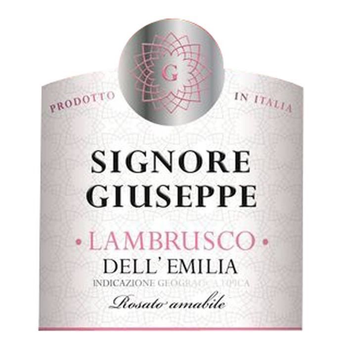 Image secondaire de Signore Giuseppe Rosato - Lambrusco Rosé