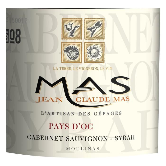 Image secondaire de Jean Claude Mas L'Artisan des Cépages 2023 Pays d'Oc Cabernet Sauvignon Syrah - Vin de rouge Languedoc