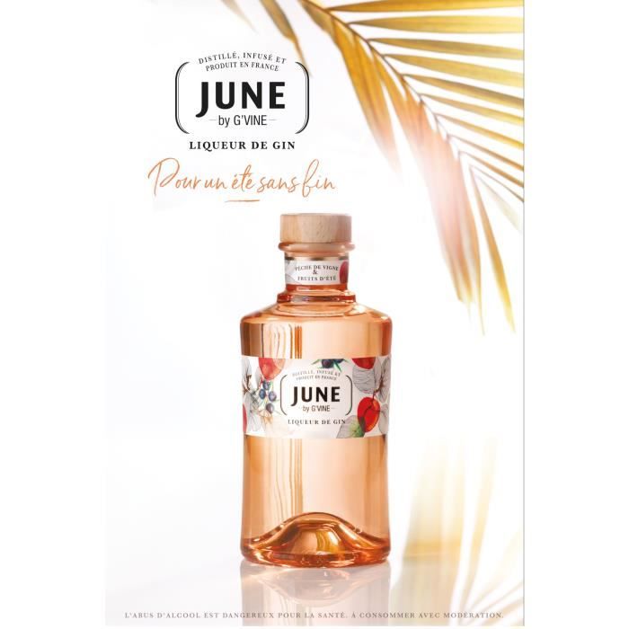 JUNE Liqueur de Gin - 30%vol - 70cl
