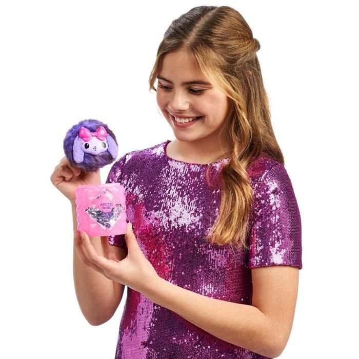 CHEEKI PUFFS - Pack Peluche surprise parfumée et scintillante + 2 surprises