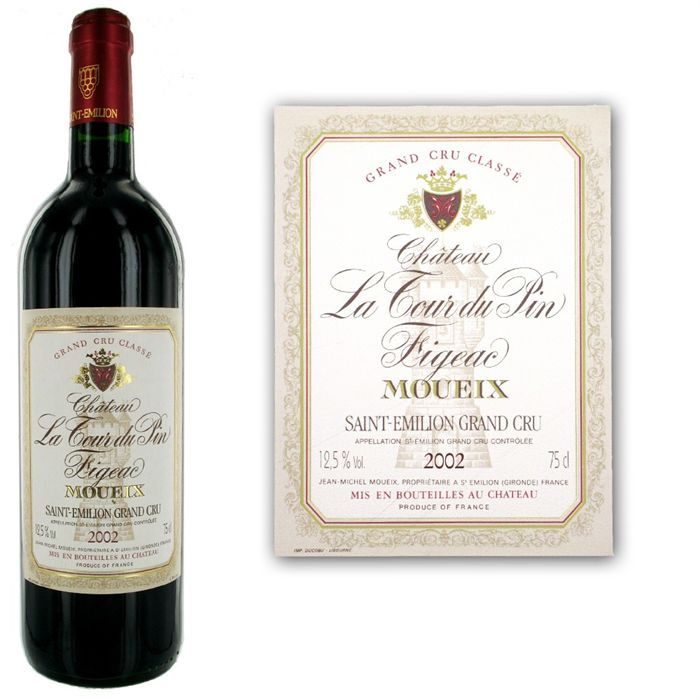 Ch�teau Tour du Pin Figeac Moueix 2002 Saint-Emilion Grand Cru Class� - Vin rouge de Bordeaux