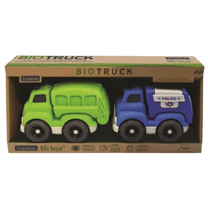 Pack de camions GM en fibres de blé, recyclable et biodégradable