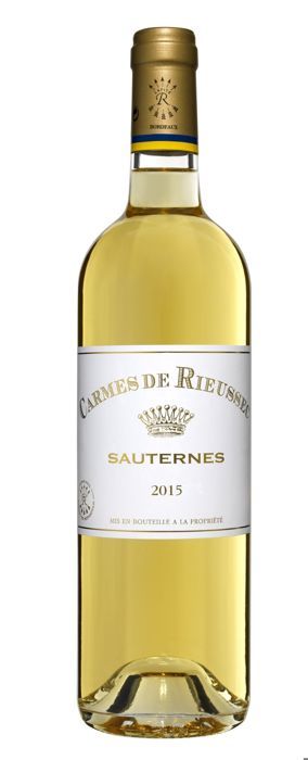 Carmes De Rieussec 2015 Sauternes - Vin blanc du Sud Ouest