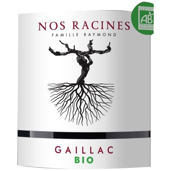 Nos Racines 2019 Gaillac - Vin rouge du Sud Ouest - Bio