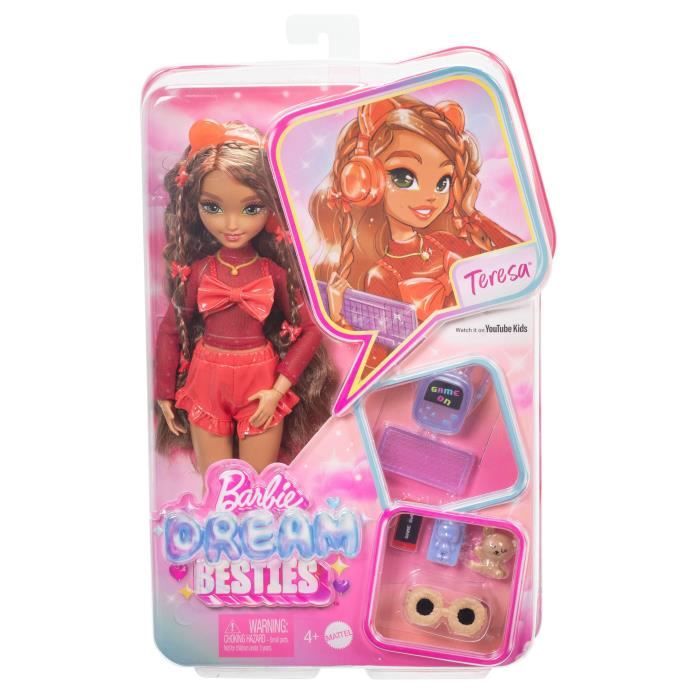 Image secondaire de BARBIE équipe de Reve Teresa-Poupée et accessoires - Barbie - HYC23