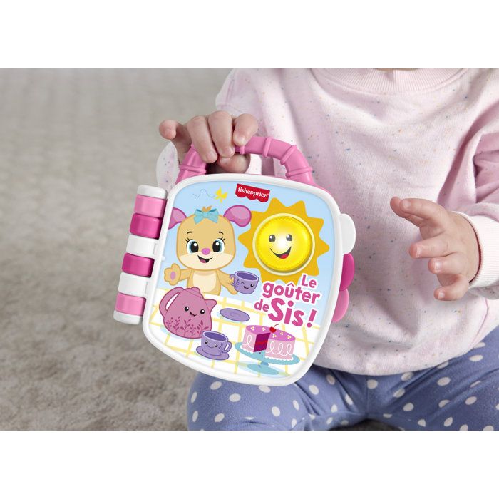 Image secondaire de Livre d'éveil interactif Le goûter de Sis - Fisher-Price
