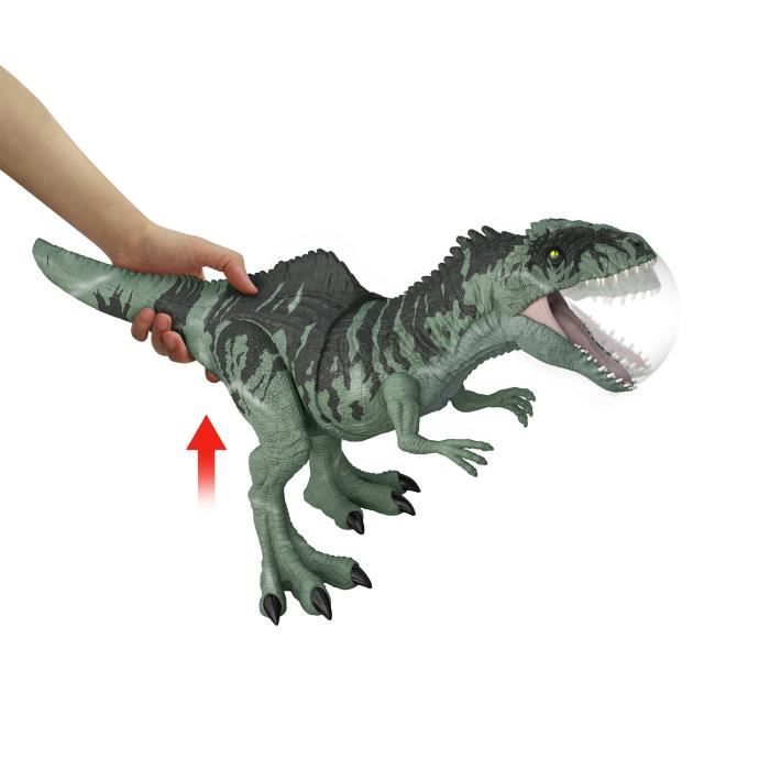 JURASSIC WORLD - Giant Dino Attaque Supreme - Figurines d'action - 4 ans et + - 54cm