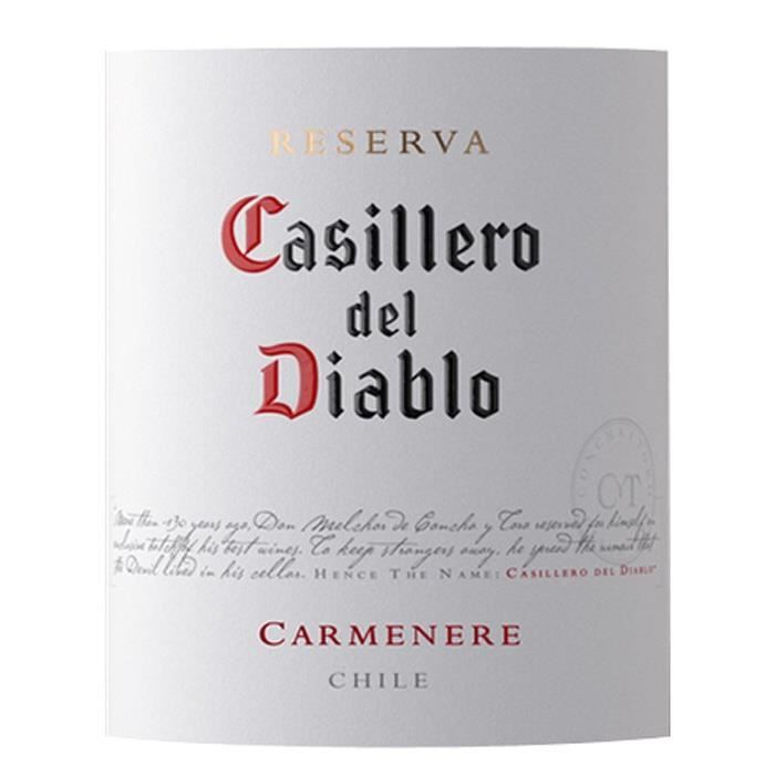 Image secondaire de Casillero del Diablo Reserva 2023 - Vin Rouge Carmenere du Chili