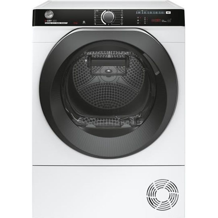 Seche-linge pompe a chaleur HOOVER H-DRY 500 NDPH9A3TCBEXSS - 9 kg - Classe A+++ - Connecté - Blanc
