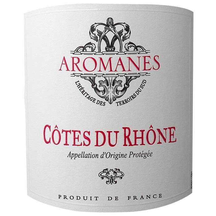 Aromanes 2020 Côtes du Rhone - Vin rouge de la Vallée du Rhône