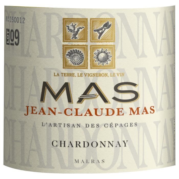 Image secondaire de Jean Claude Mas L'Artisan des Cépages 2023 Pays d'Oc Chardonnay - Vin de blanc Languedoc