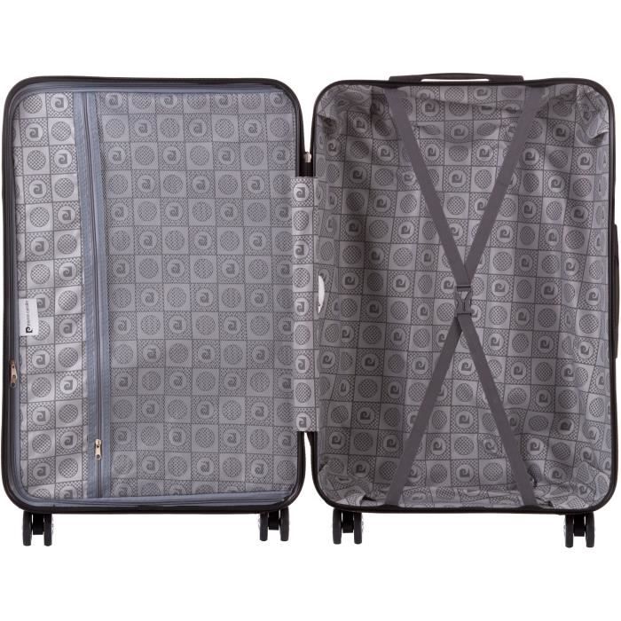 PIERRE CARDIN Valise Grande Taille - 75 cm - 8 Roues - Champagne