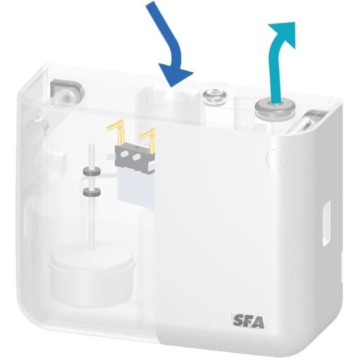 Image secondaire de Pompe de relevage de condensats - SFA - Sanicondens Clim Deco - 23 dBA