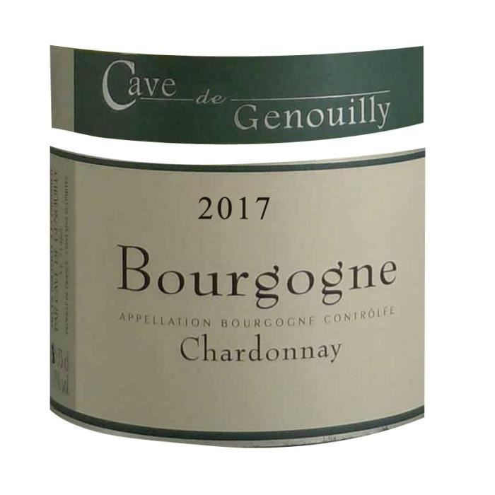 Cave de Genouilly 2017 Chardonnay - Vin blanc de Bourgogne