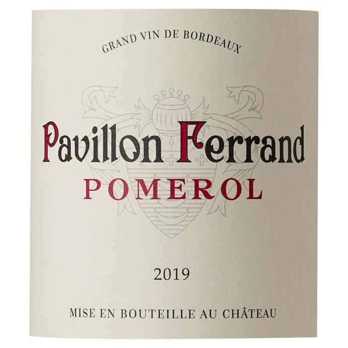 Pavillon Ferrand 2019 Pomerol - Vin rouge de Bordeaux