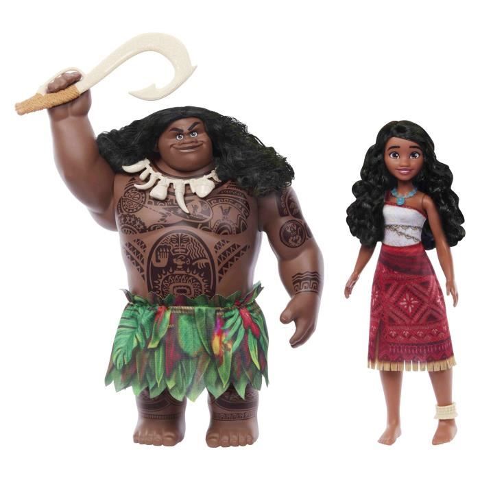 DISNEY PRINCESS - VAIANA Coffret duo vaiana et maui - JDD43