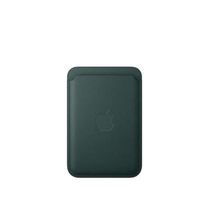 APPLE iPhone - Portafoglio FineWoven con MagSafe - Verde scuro