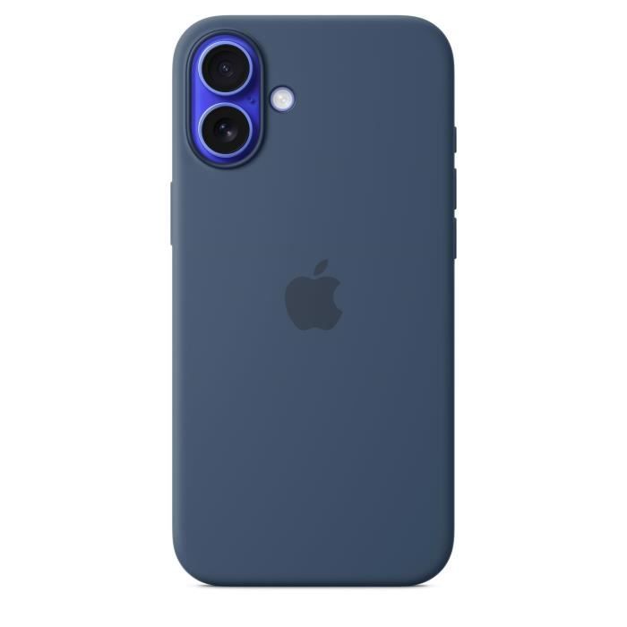 APPLE iPhone 16 Plus - Custodia in silicone con MagSafe - Denim