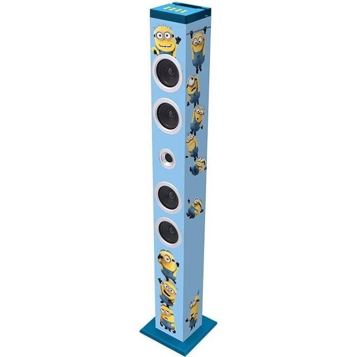 LES MINIONS Tour de son enfant Bluetooth 1 metre LEXIBOOK