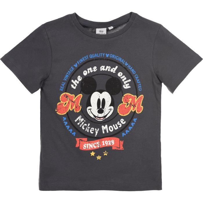 MICKEY T-shirt manches c 6 ans