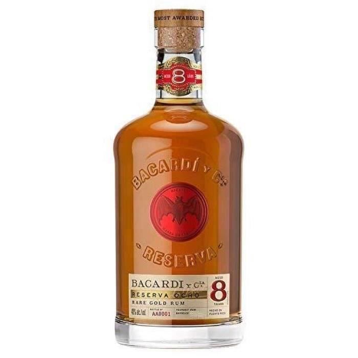 Image secondaire de Rhum Bacardi Anejo Cuatro - Rhum vieux - Puerto Rico - 40%vol - 70cl