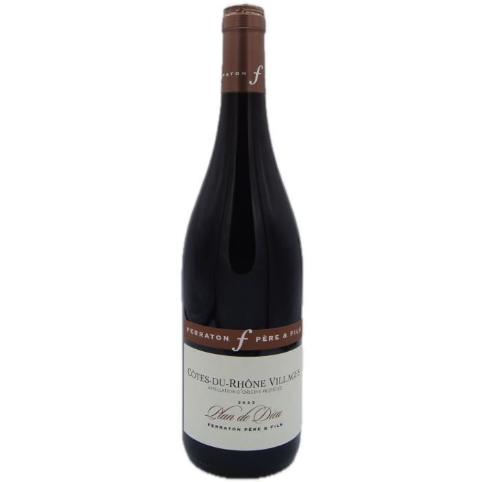 Domaine Ferraton 2022 C�tes du Rh�ne Villages Plan de Dieu - Vin rouge de la Vall�e du Rh�ne