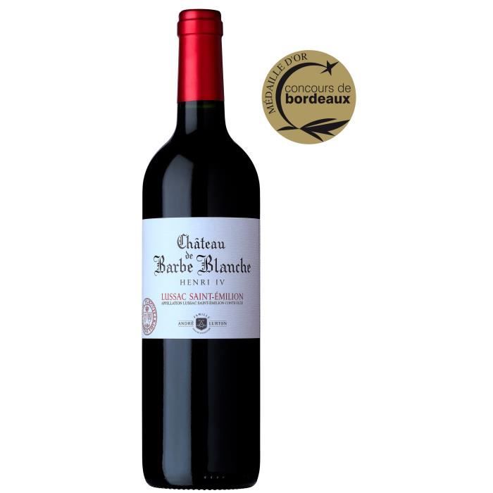 Ch�teau de Barbe Blanche Cuv�e Henri IV 2022 Lussac Saint-Emilion - Vin Rouge de Bordeaux